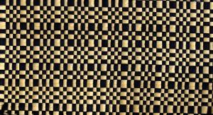 Φυσική ψάθα beige-nero.14-0047