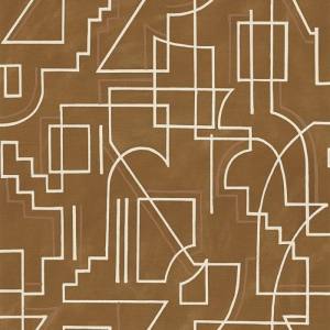 Ταπετσαρία Alexander καφέ- ώχρα
