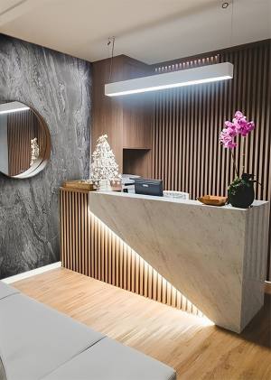 Pvc Wall Panel Carrara Grey 210