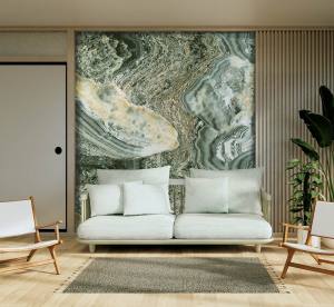 Pvc Wall Panel Onyx Green 901