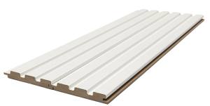 MDF PANEL ΜΕ 3D ΠΗΧΑΚΙΑ 502040 BEAT WHITE