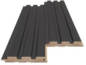 MDF PANEL ΜΕ 3D ΠΗΧΑΚΙΑ 507090 BEAT BLACK LEAD