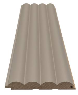 MDF PANEL ΜΕ 3D ΠΗΧΑΚΙΑ 806090 WAVE SAND GREY
