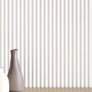 MDF PANEL ΜΕ 3D ΠΗΧΑΚΙΑ 802040 WAVE WHITE