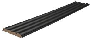 MDF PANEL ME 3D ΠΗΧΑΚΙΑ 805090 WAVE BLACK