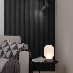 MDF PANEL ME 3D ΠΗΧΑΚΙΑ 805090 WAVE BLACK