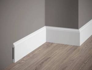 Σοβατεπί από polyforce πλαστικό MD258 skirting board
