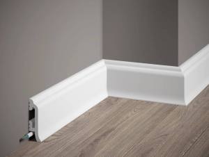 Σοβατεπί από polyforce πλαστικό MD8300 skirting board