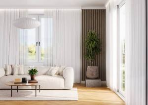 Σοβατεπί από polyforce πλαστικό MD013 skirting board
