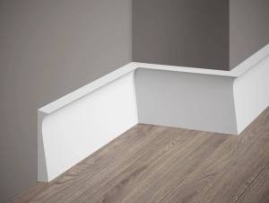 Σοβατεπί από polyforce πλαστικό Skirting board QS004