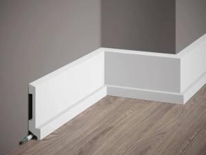 Σοβατεπί από polyforce πλαστικό MD025 skirting board