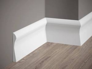 Σοβατεπί από polyforce πλαστικό Skirting board QS003
