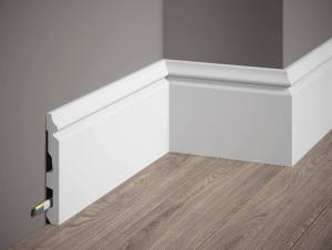 Σοβατεπί από polyforce πλαστικό MD360 skirting board