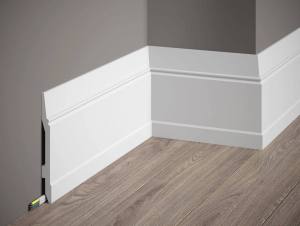 Σοβατεπί από polyforce πλαστικό MD361 skirting board