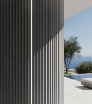 Πάνελ Εύκαμπτης Πέτρας PANEL 113050 RIPPLE γκρι ΔΙΑΤΙΘΕΤΑΙ ΣΕ ΣΥΣΚΕΥΑΣΙΑ 8 ΤΕΜΑΧΙΩΝ