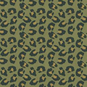 Tαπετσαρία animal print.2047 Πράσινο-Μπέζ